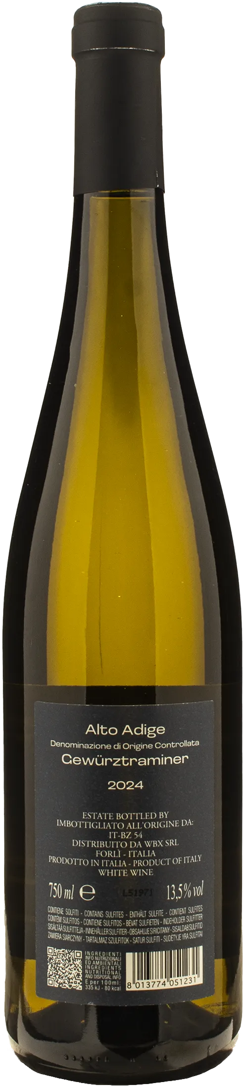 Vigne Alto Adige Gewurztraminer 2024