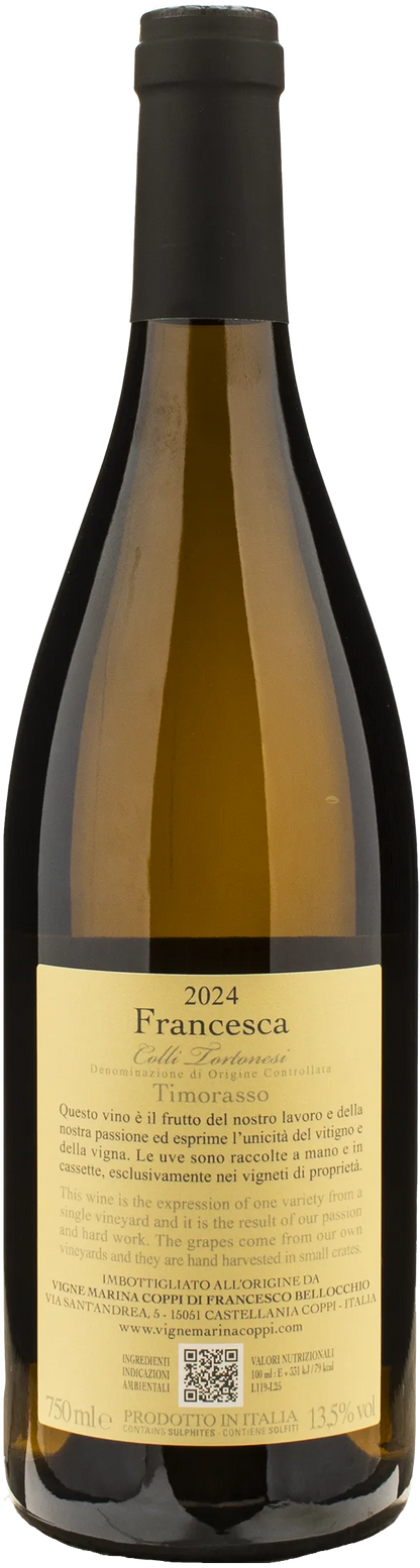 Vigne Marina Coppi Timorasso Francesca 2024