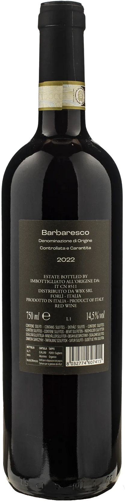 Vigne Piemontesi Barbaresco 2022