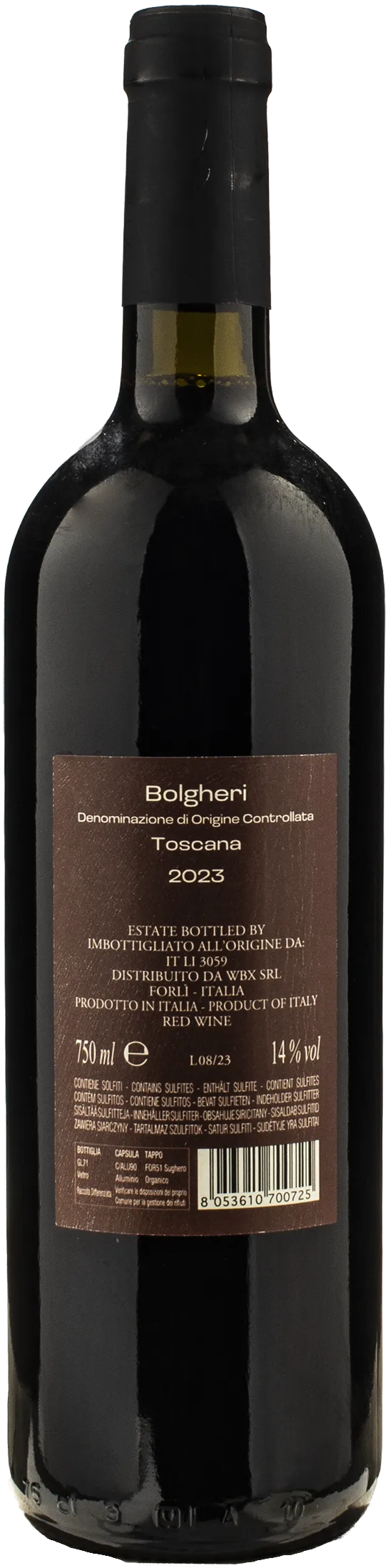 Vigne Toscane Bolgheri 2023