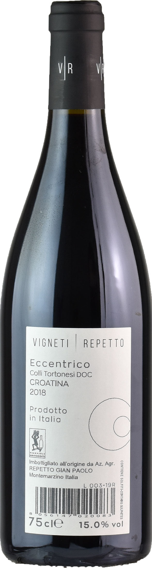 Vigneti Repetto Croatina Eccentrico 2018