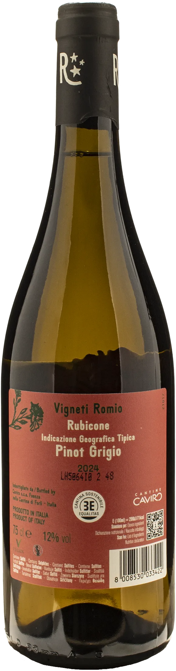 Vigneti Romio Rubicone Pinot Grigio 2024