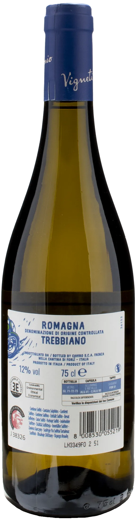 Vigneti Romio Trebbiano 2023