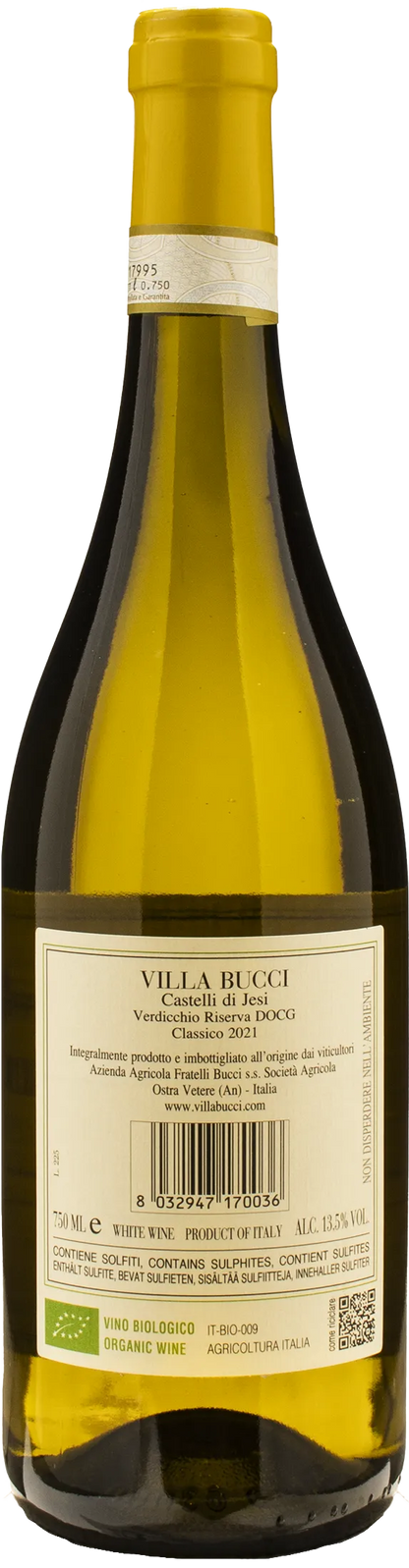 Villa Bucci Verdicchio dei Castelli di Jesi Classico Riserva 2021