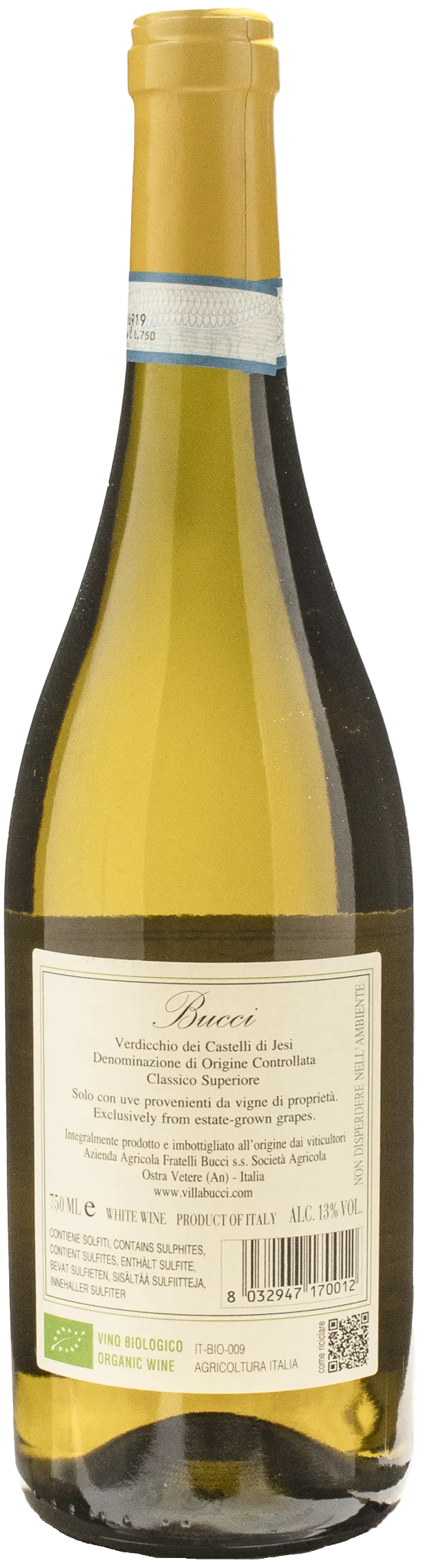 Villa Bucci Verdicchio dei Castelli di Jesi Classico Superiore 2023