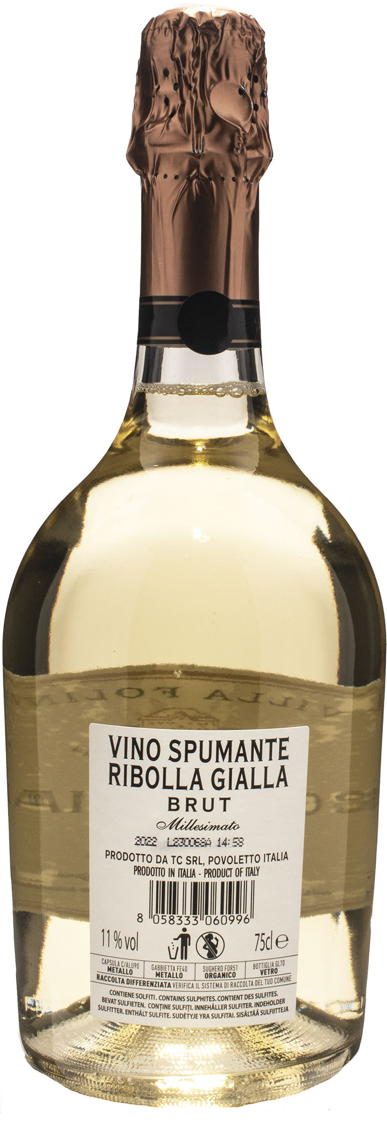 Villa Folini Ribolla Gialla Spumante Millesimato Brut 2022