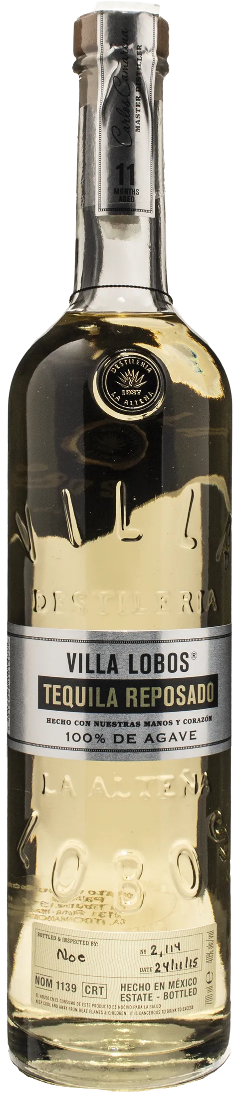 Villa Lobos Tequila Reposado