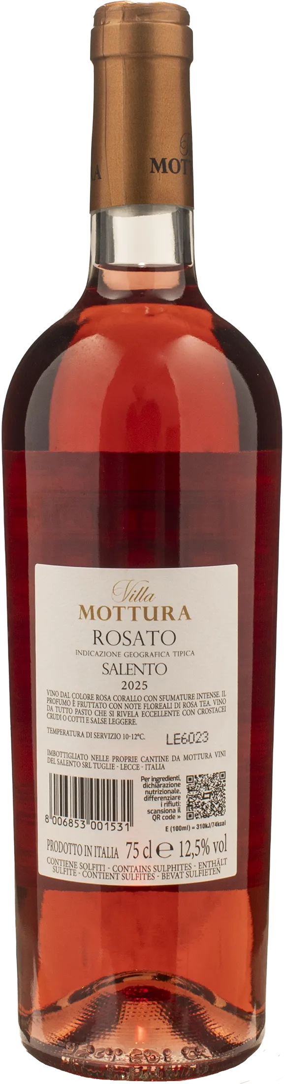 Villa Mottura Salento Rosato 2025
