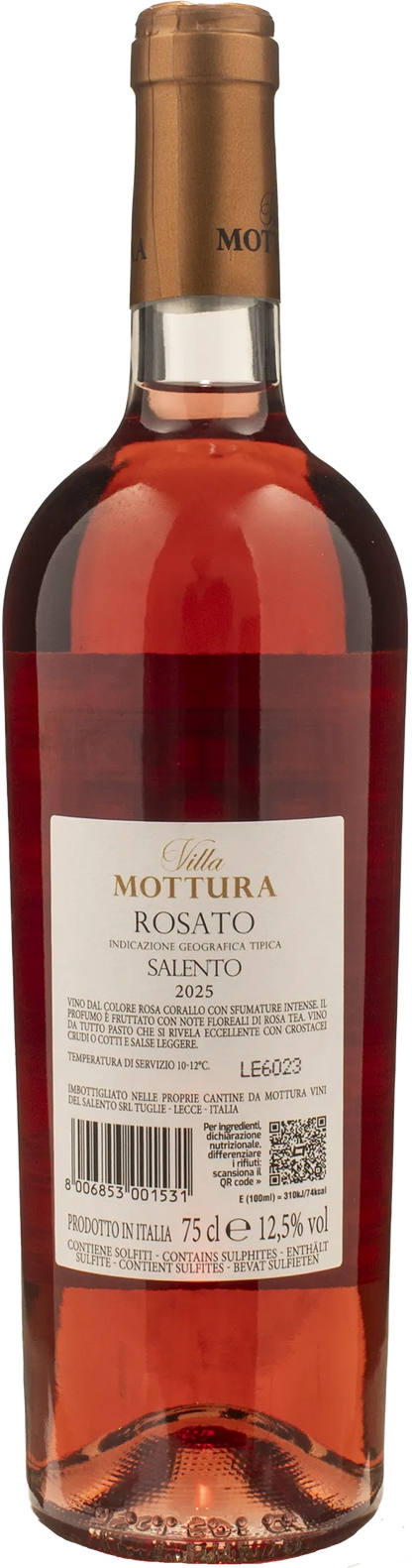 Villa Mottura Salento Rosato 2025