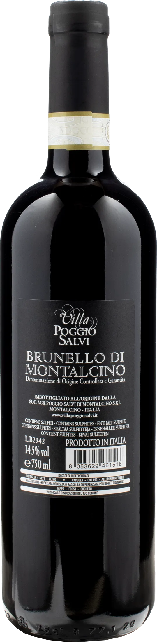 Villa Poggio Salvi Brunello di Montalcino 2019