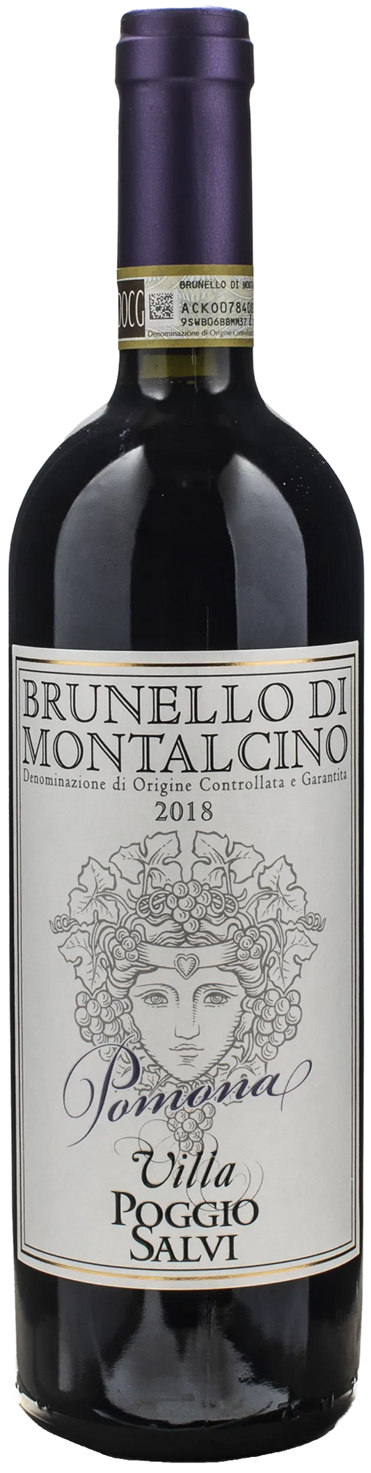 Villa Poggio Salvi Brunello Montalcino Pomona 2018