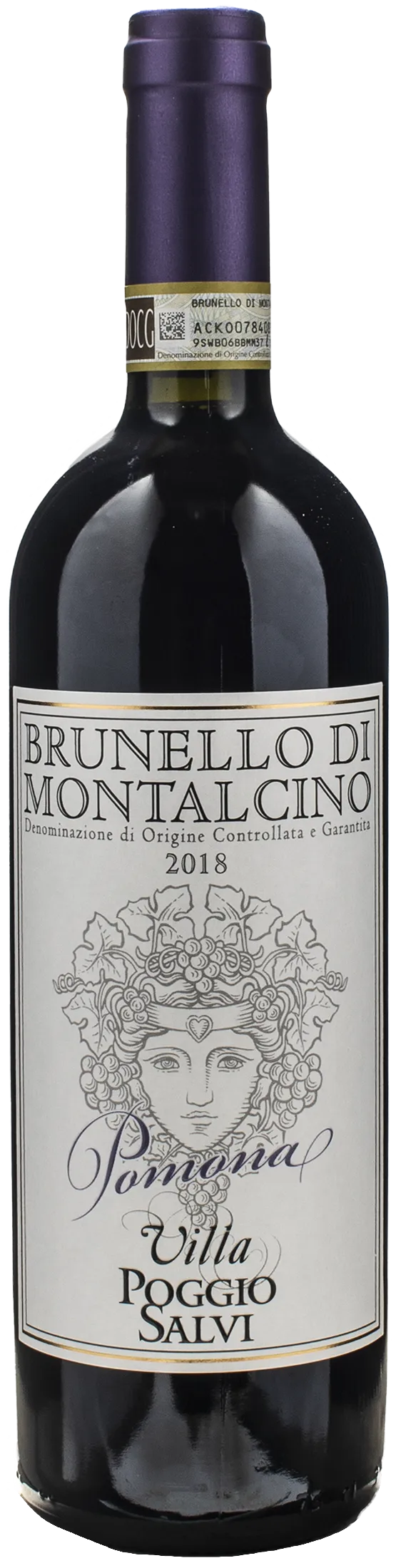 Villa Poggio Salvi Brunello Montalcino Pomona 2018