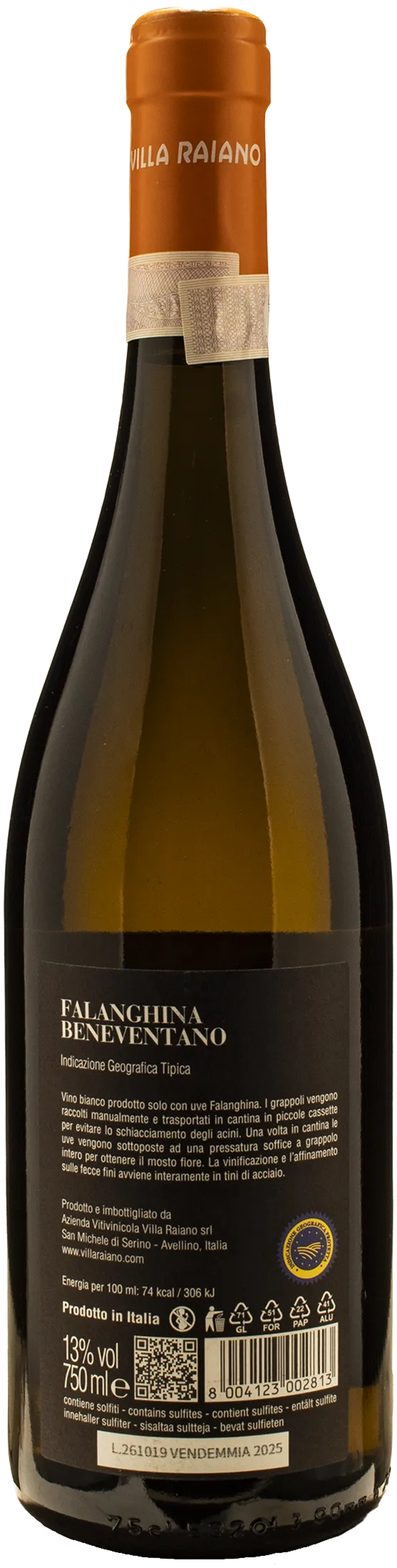 Villa Raiano Falanghina 2025