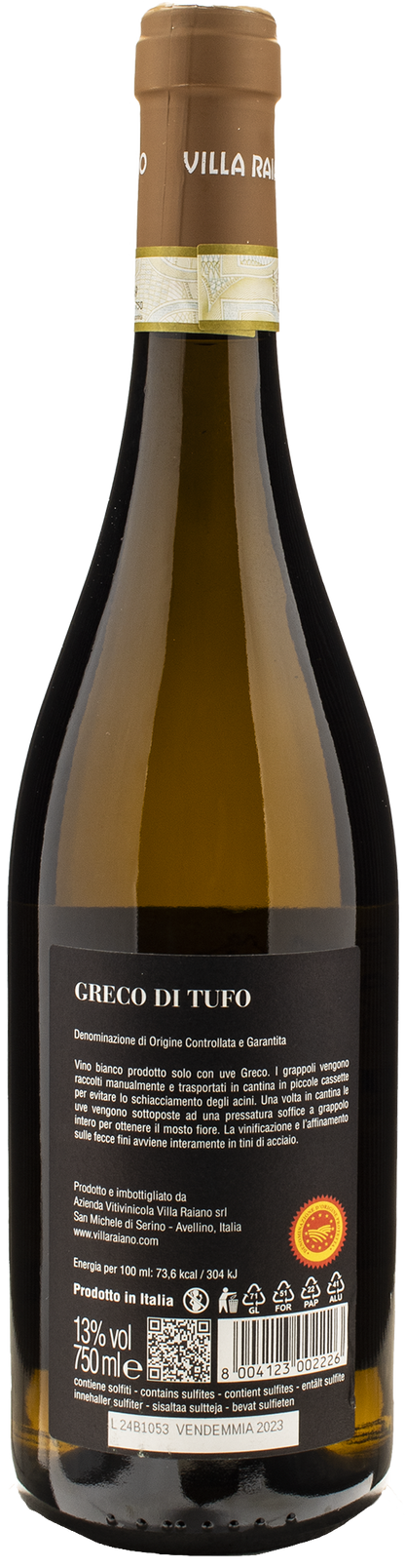 Villa Raiano Greco di Tufo 2023