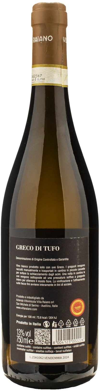Villa Raiano Greco di Tufo 2024