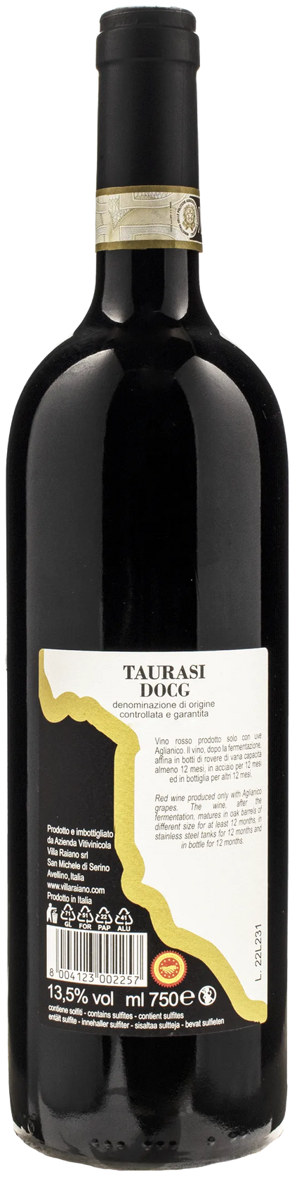 Villa Raiano Taurasi 2018