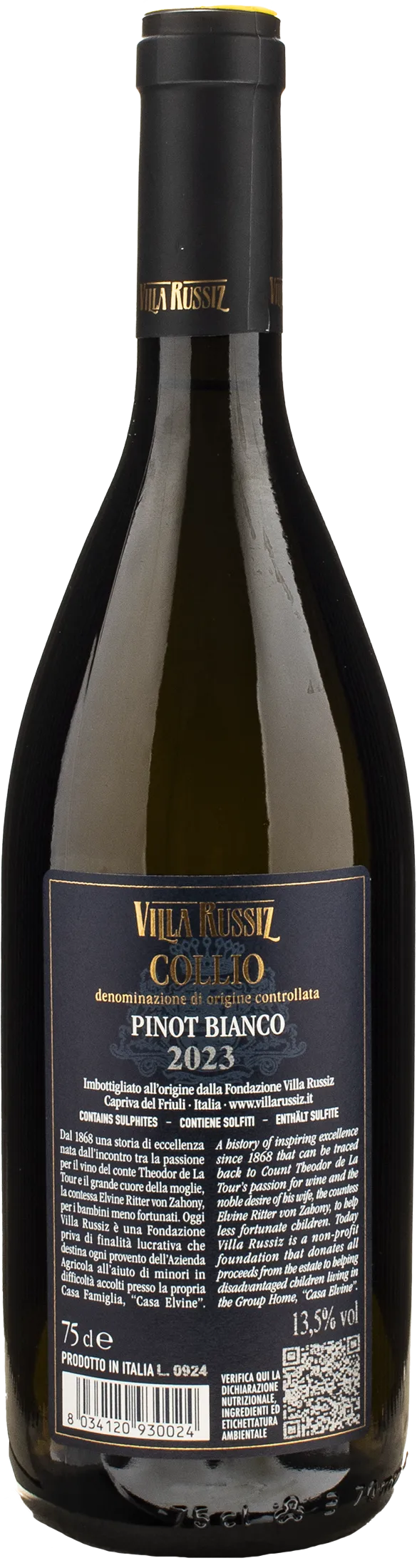 Villa Russiz Collio Pinot Bianco 2023