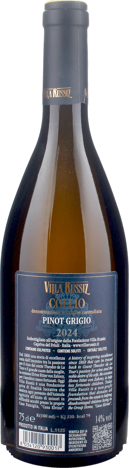 Villa Russiz Collio Pinot Grigio 2024