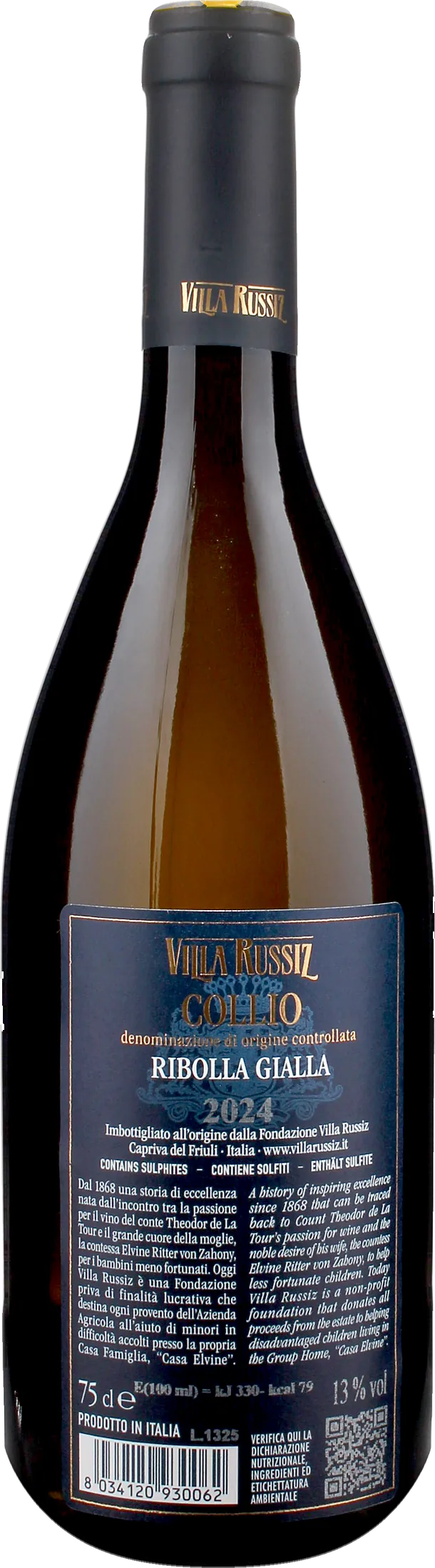 Villa Russiz Ribolla Gialla 2024