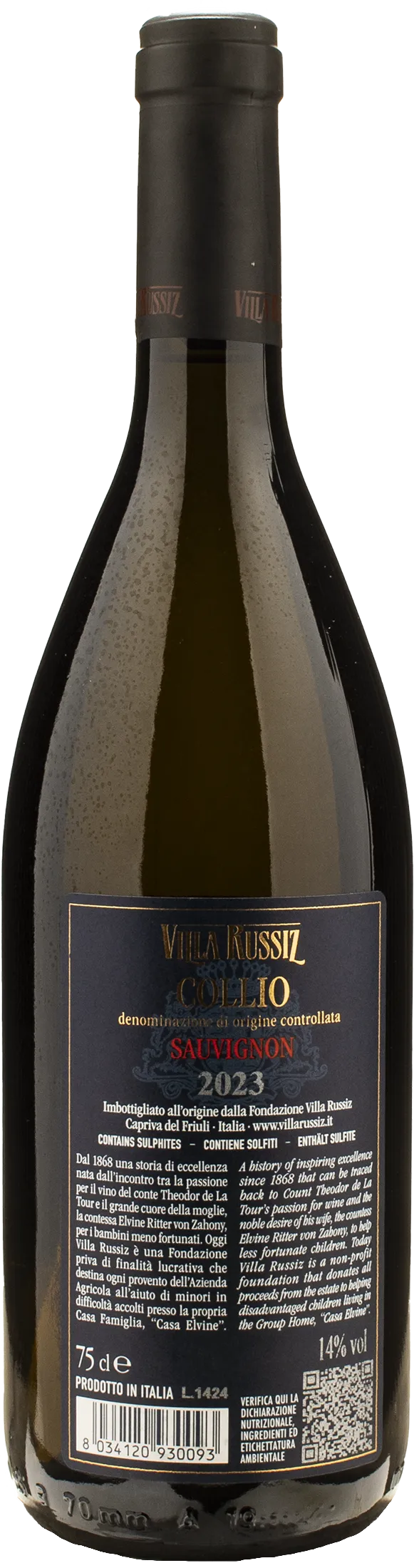 Villa Russiz Sauvignon de la Tour 2023