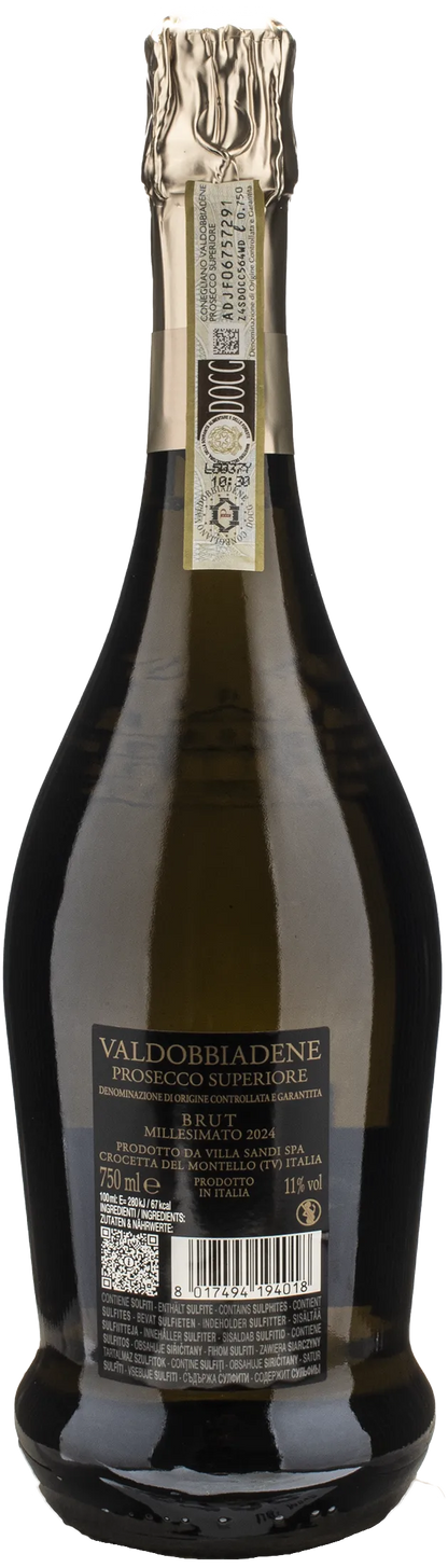 Villa Sandi Valdobbiadene Prosecco Superiore Millesimato Brut 2024