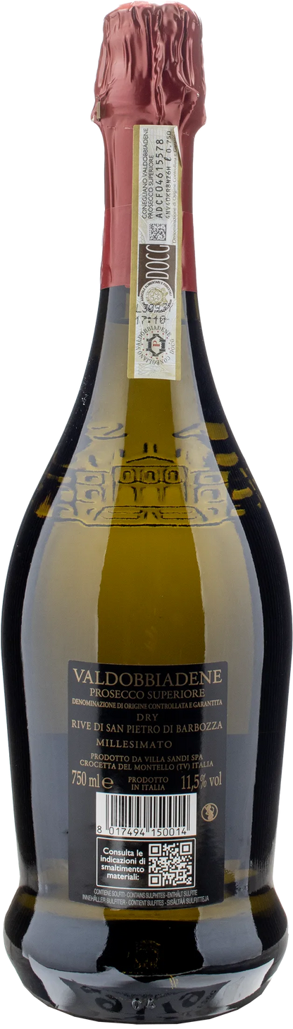 Villa Sandi Valdobbiadene Prosecco Superiore Rive di S. Pietro di Barbozza Dry 2023