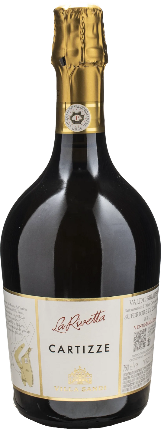 Villa Sandi Valdobbiadene Superiore di Cartizze Vigneto la Rivetta Brut 2024