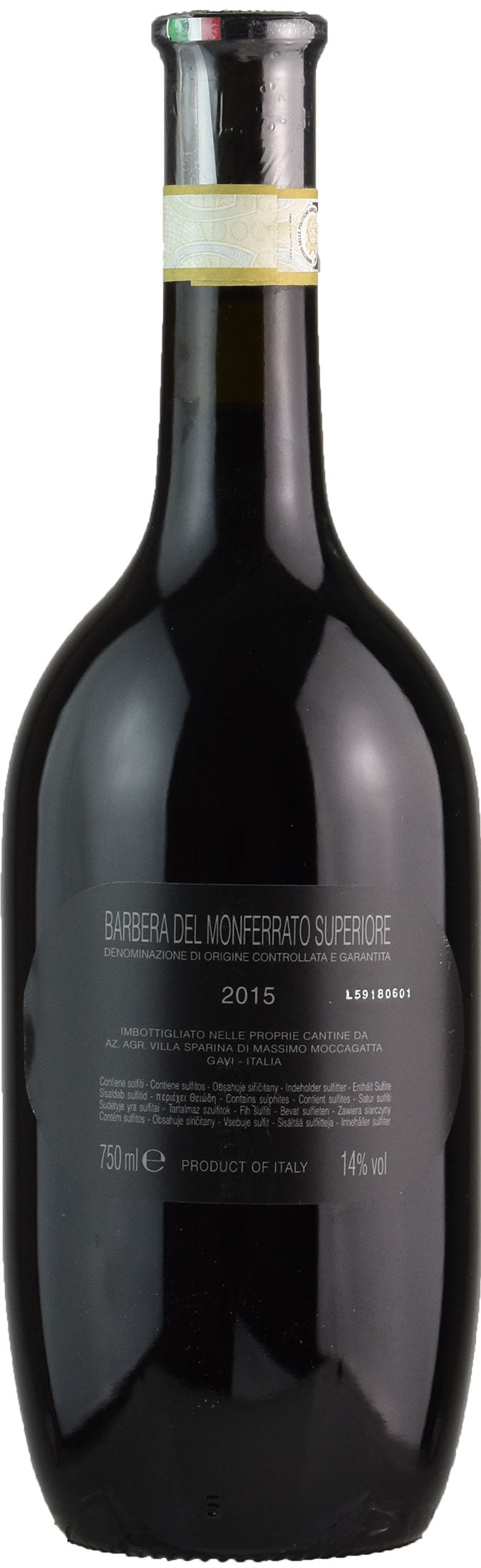 Villa Sparina Rivalta 2015