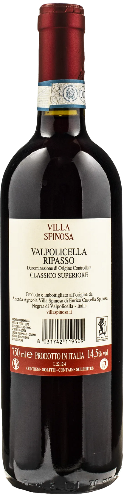 Villa Spinosa Valpolicella Ripasso Classico Superiore Jago 2019