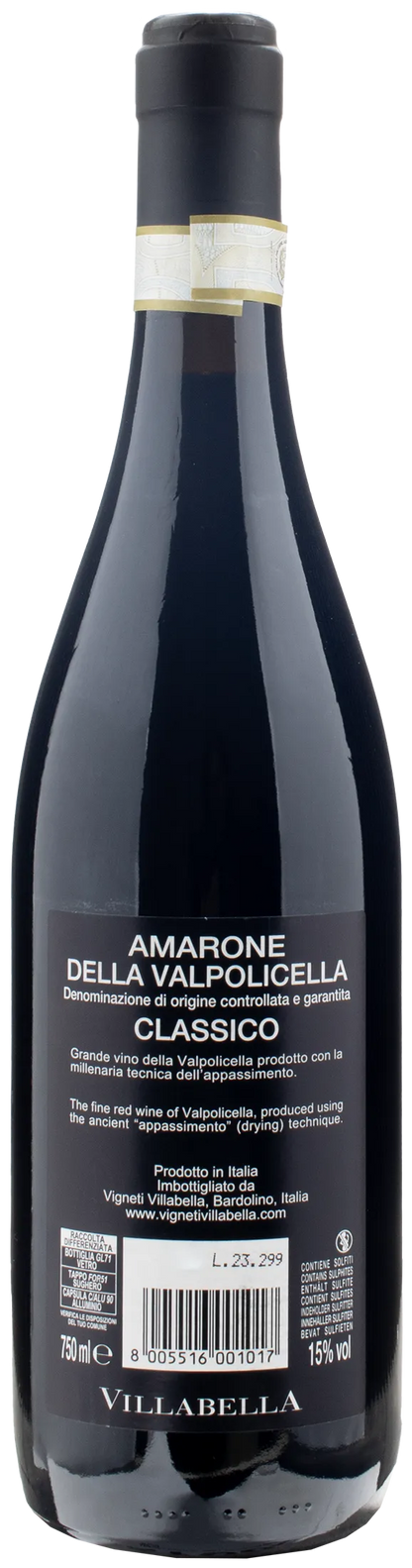 Villabella Amarone della Valpolicella Classico 2019