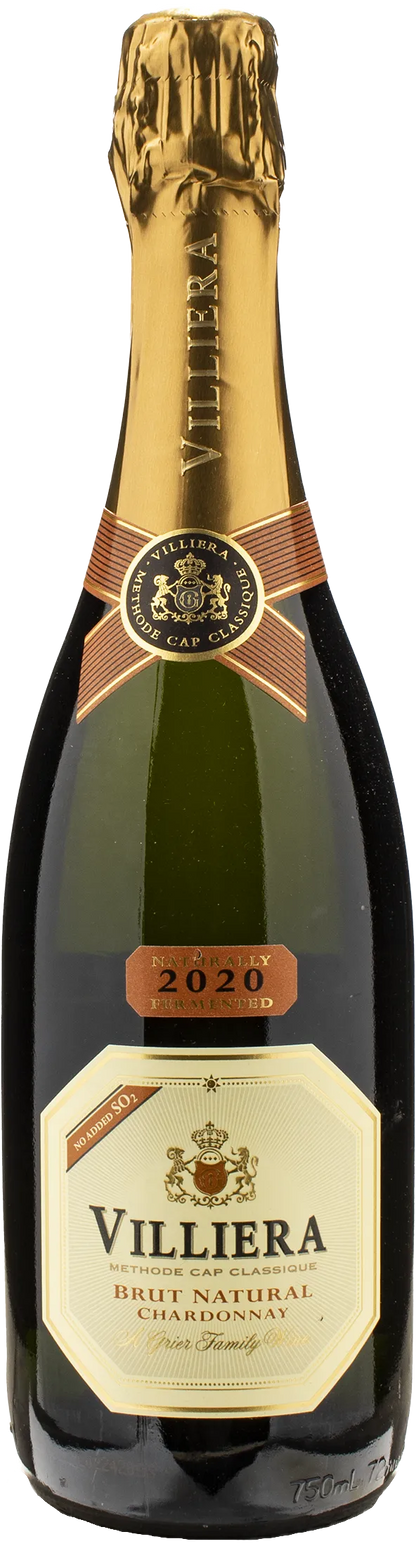 Villiera Wines Cap Classique Brut Natural Chardonnay  2020