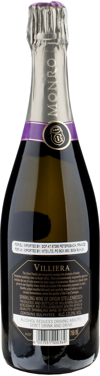 Villiera Wines Cap Classique Monro 2016
