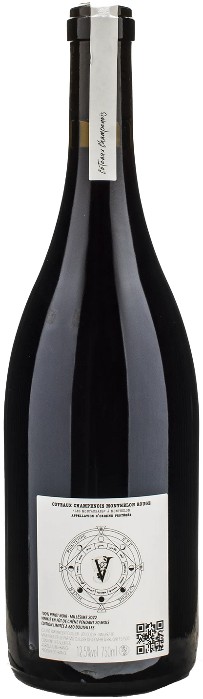 Vincent Cuillier Coteaux Champenoise Rouge Pinot Noir 2022