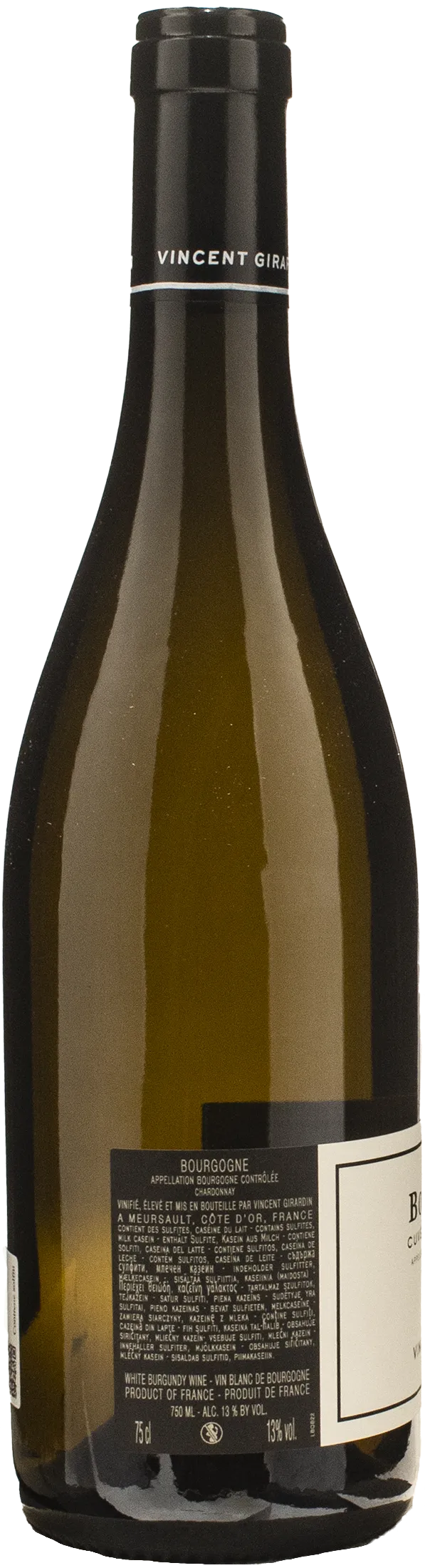 Vincent Girardin Bourgogne Cuvee St. Vincent Chardonnay 2022