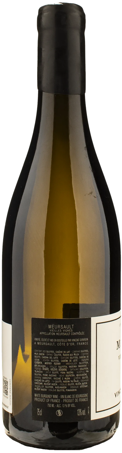 Vincent Girardin Meursault Vieilles Vignes 2022