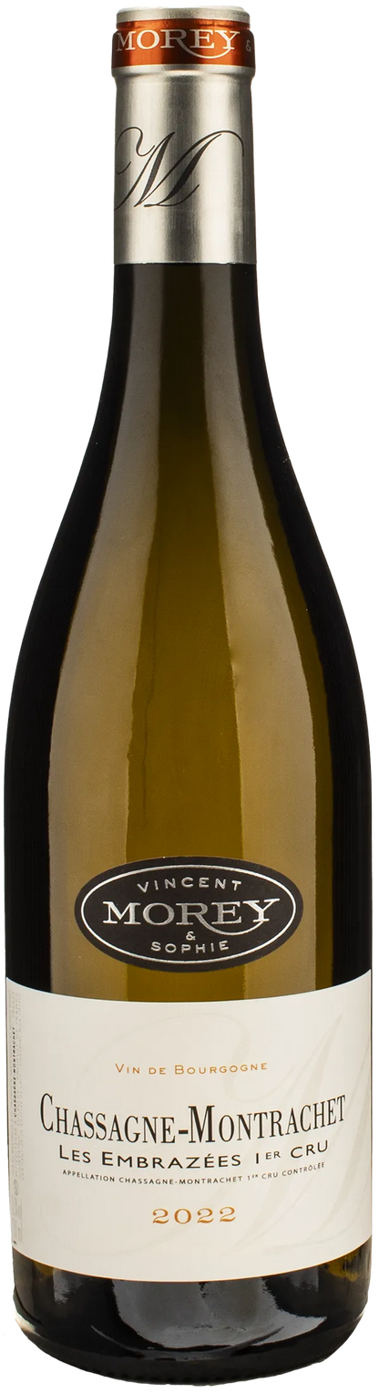 Vincent & Sophie Morey Chassagne Montrachet 1er Cru Les Embrazees 2022