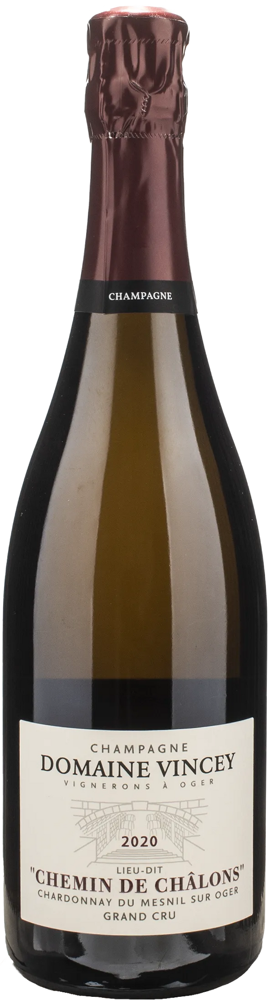 Vincey Champagne Grand Cru Chemin de Chalons 2020