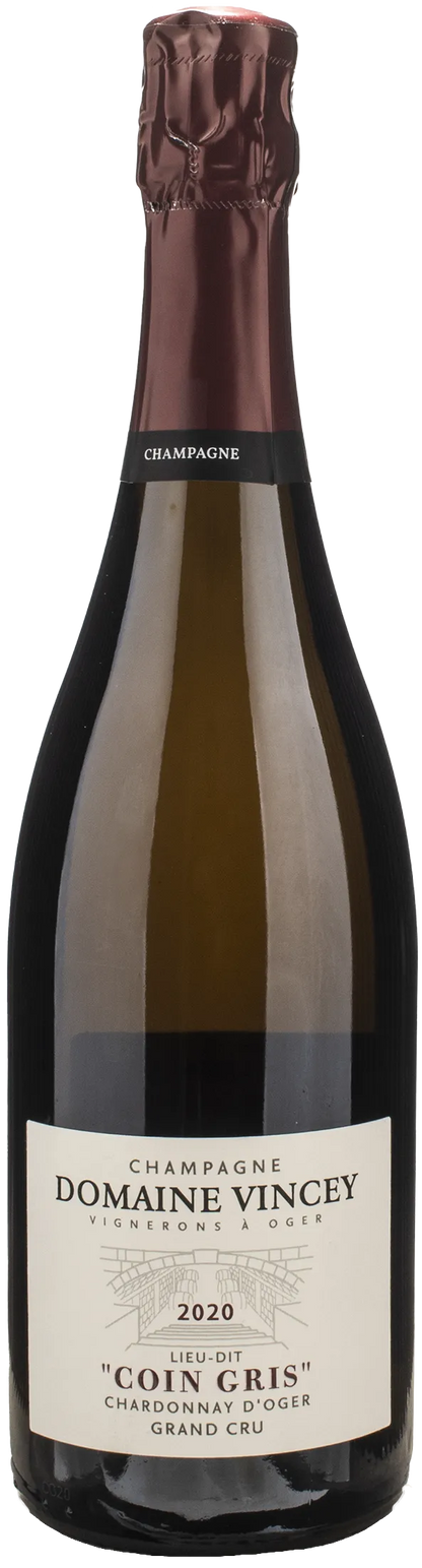 Vincey Champagne Grand Cru Coin Gris Brut Nature 2020