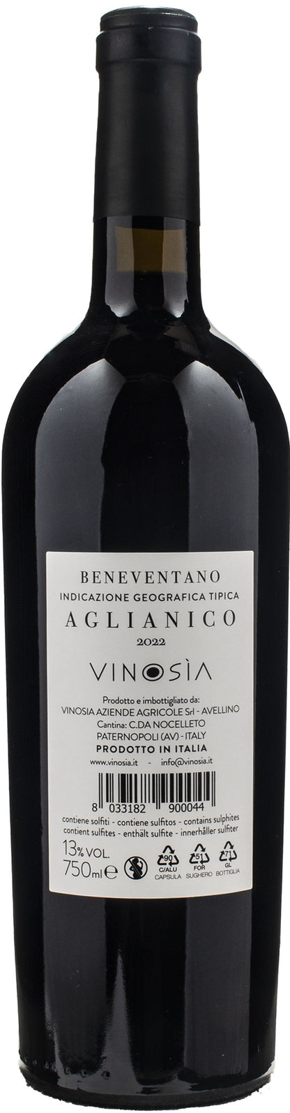 Vinosia Beneventano Aglianico 2022
