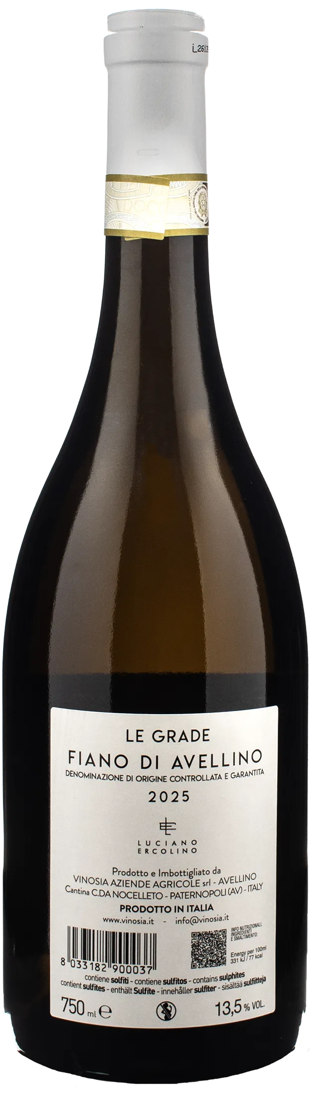 Vinosia Fiano di Avellino Le Grade 2025