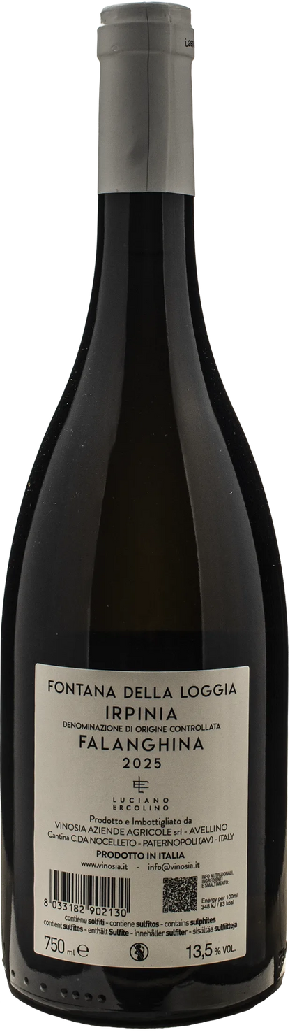 Vinosia Irpinia Falanghina Fontana della Loggia 2025