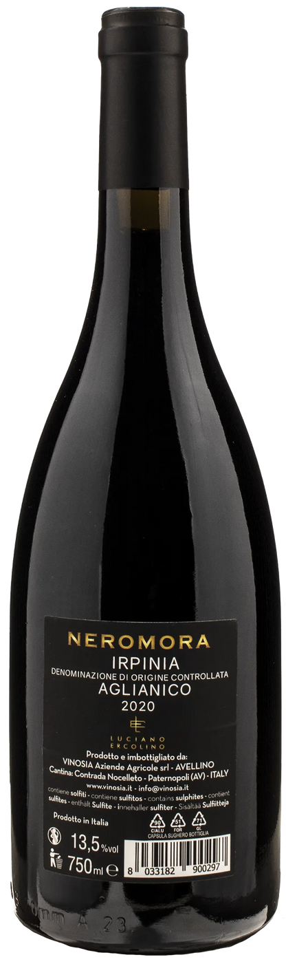 Vinosia Luciano Ercolino Irpinia Aglianico Neromora 2020