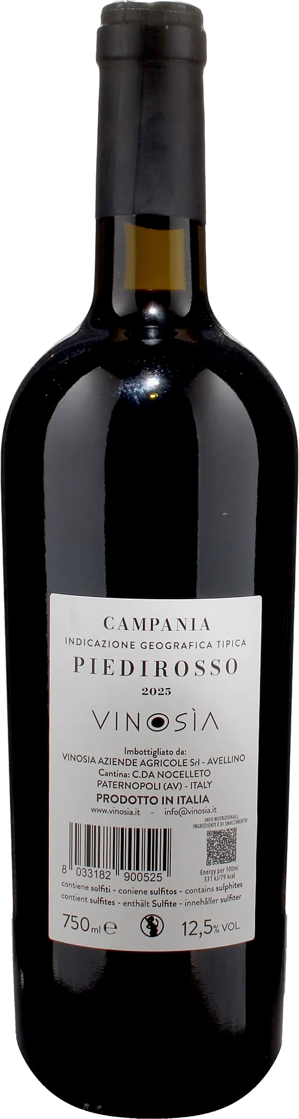Vinosia Piedirosso 2025