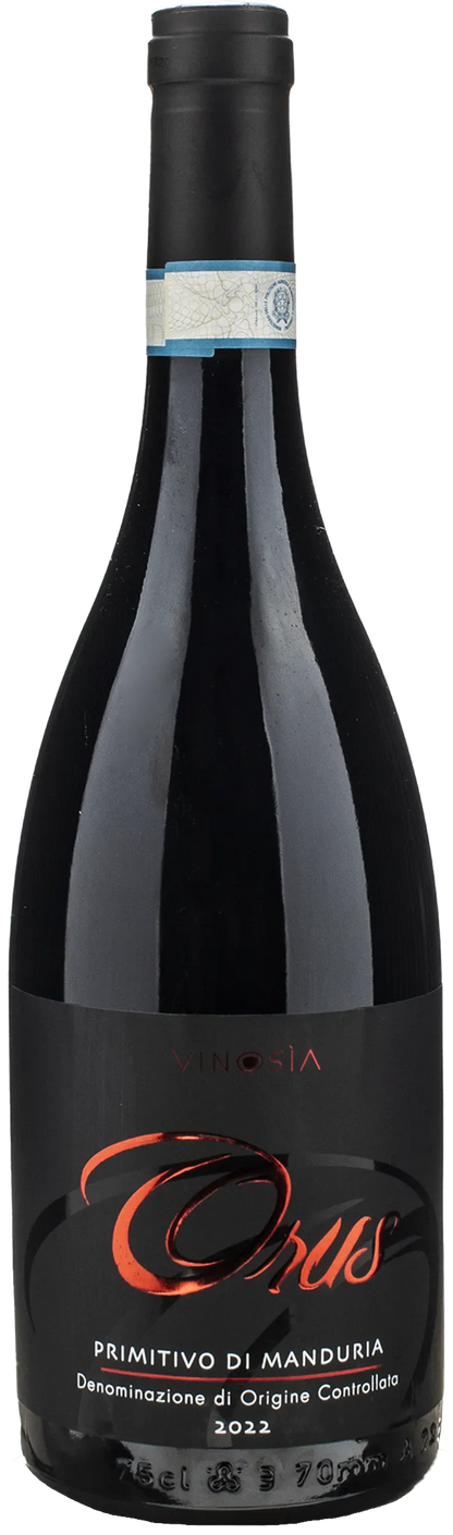 Vinosia Primitivo di Manduria Orus 2022