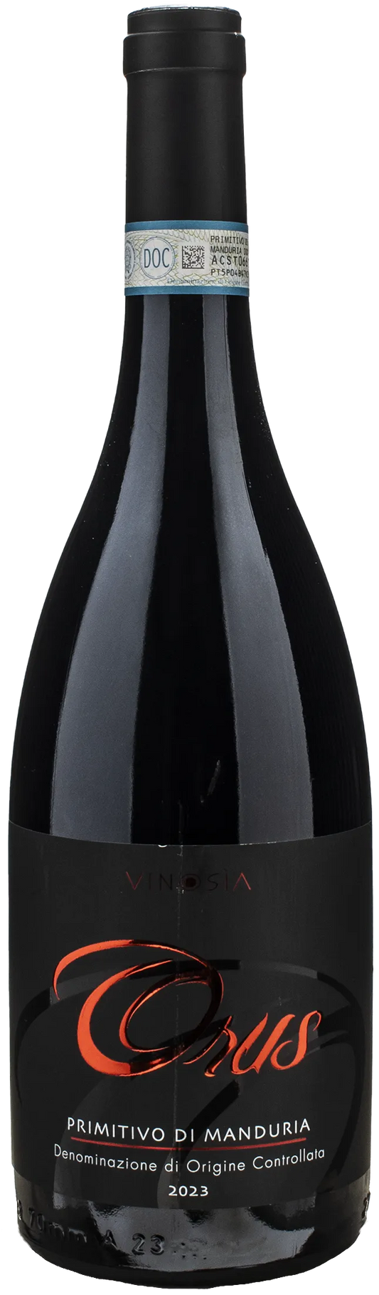 Vinosia Primitivo di Manduria Orus 2023