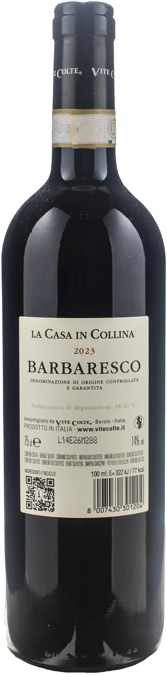 Vite Colte Barbaresco La Casa in Collina 2023