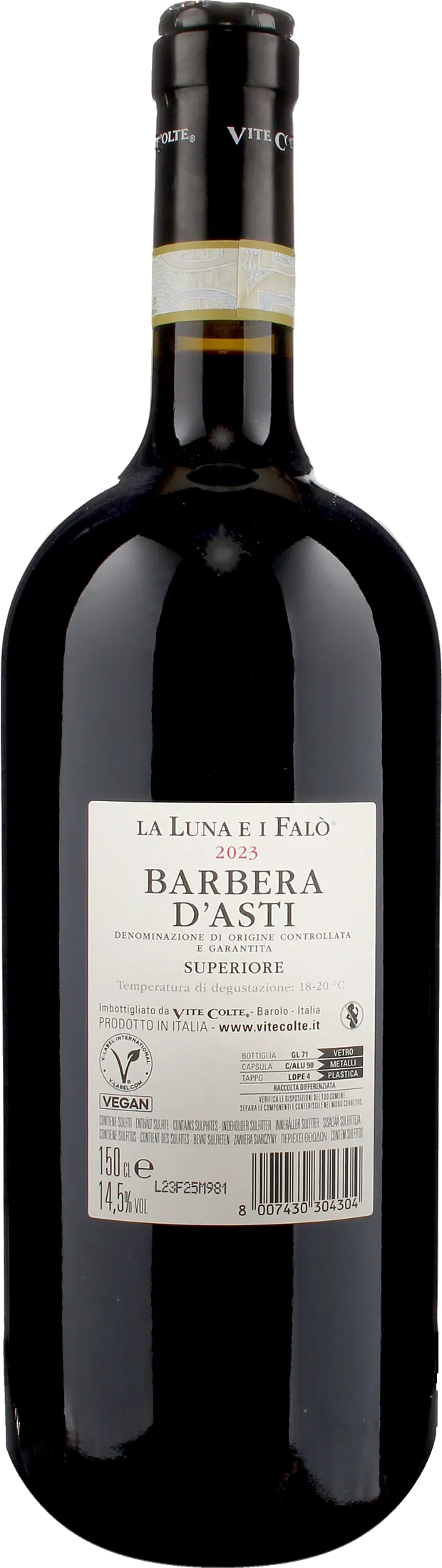 Vite Colte Barbera d'Asti Superiore La Luna e I Falo Magnum 2023