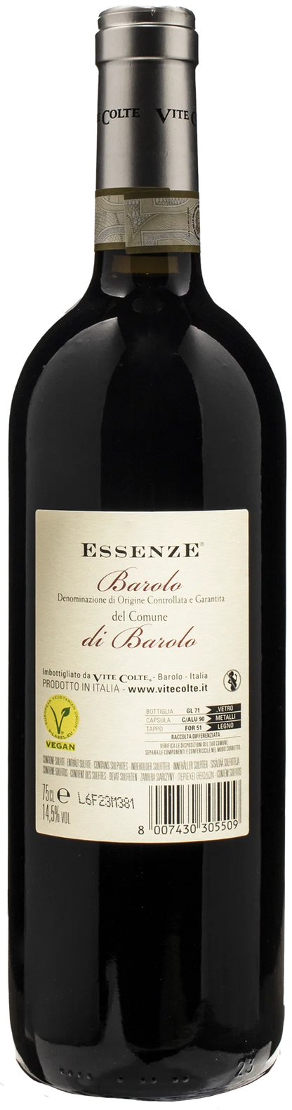 Vite Colte Barolo del Comune di Barolo Essenze 2019