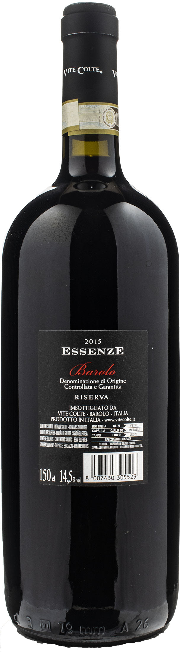 Vite Colte Barolo Essenze Riserva Magnum 2015