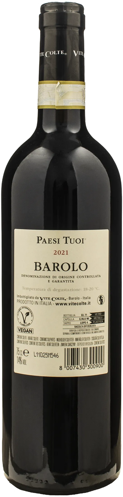 Vite Colte Barolo Paesi Tuoi 2021